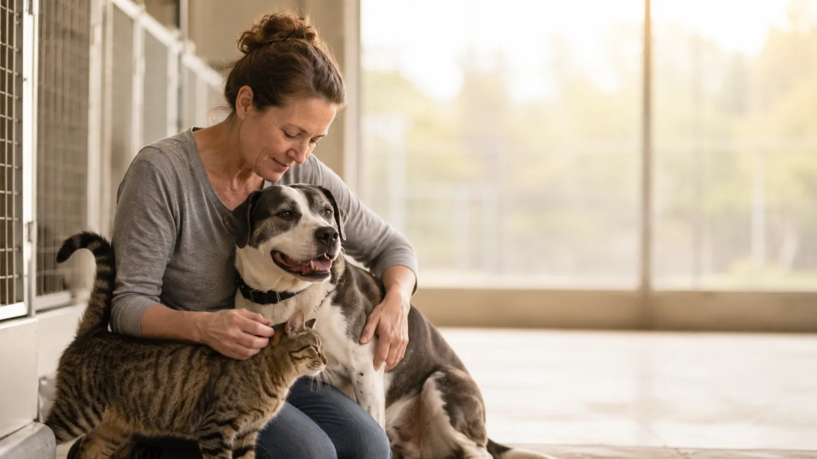 Can Volunteering With Animals Help When You're Grieving?